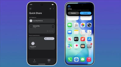 安卓与iPhone隔空投送正式互通！你的手机支持吗