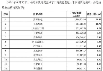 长鑫科技7月16日开启新股申购 A股今年最大IPO来了