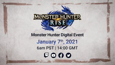 《怪物猎人 崛起》将于1月7日晚举办发布会公布