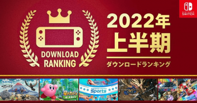 任天堂公布Switch平台2022上半年游戏下载榜 《宝可