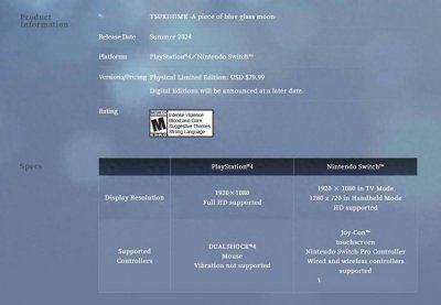 支持中文！《月姬：重制版》海外版2024年夏季推