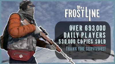 《DayZ》新DLC销量突破50万大关 周活跃玩家数逼近