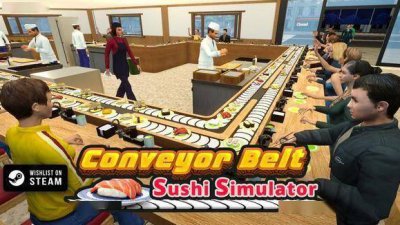 支持中文！《回转寿司模拟器》Steam上线 经典日